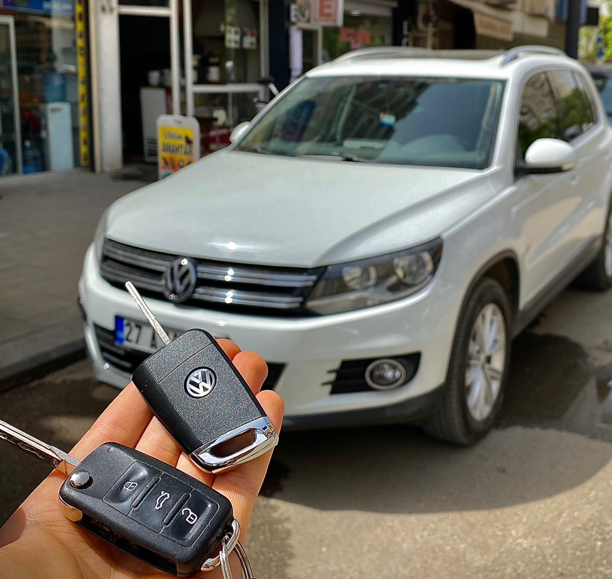 Volkswagen Tiguan Yedek Anahtar Uygulaması